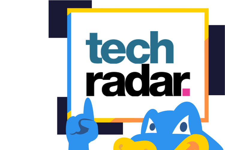 Hostgator cloud hosting illustration showing website with Hostgator logo