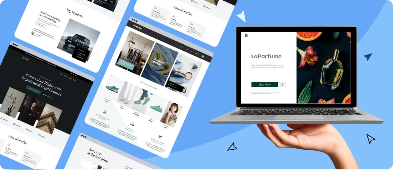 Easy WordPress website builder from Bluehost