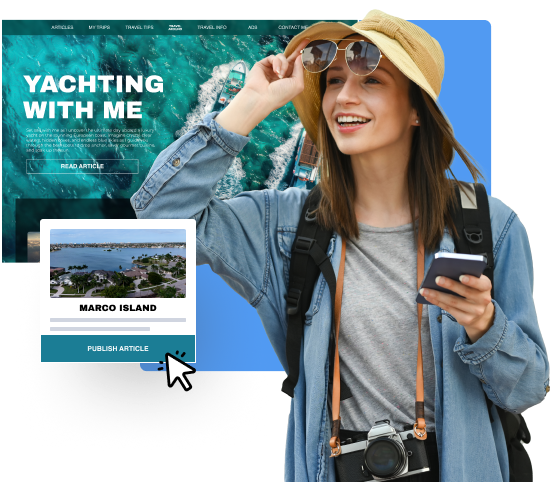 Traveler girl