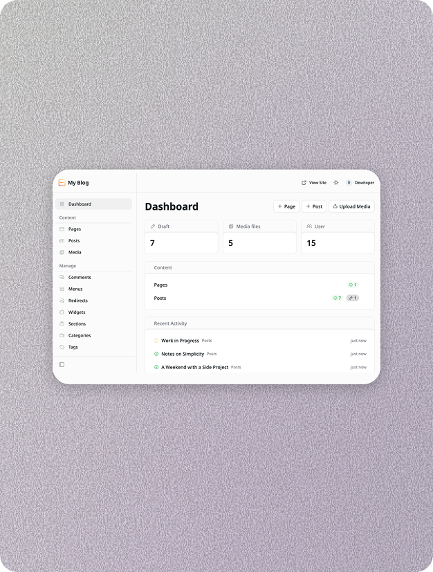 what is emdash