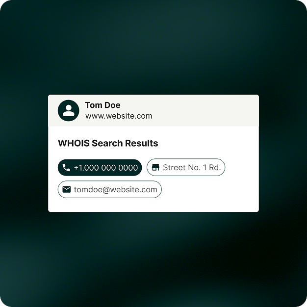 what is WHOIS