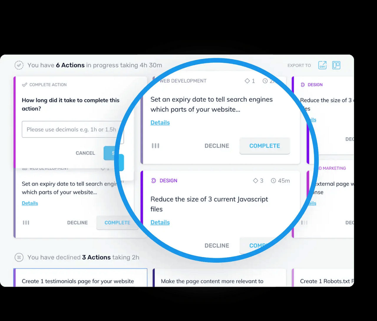 Simplify your workflow