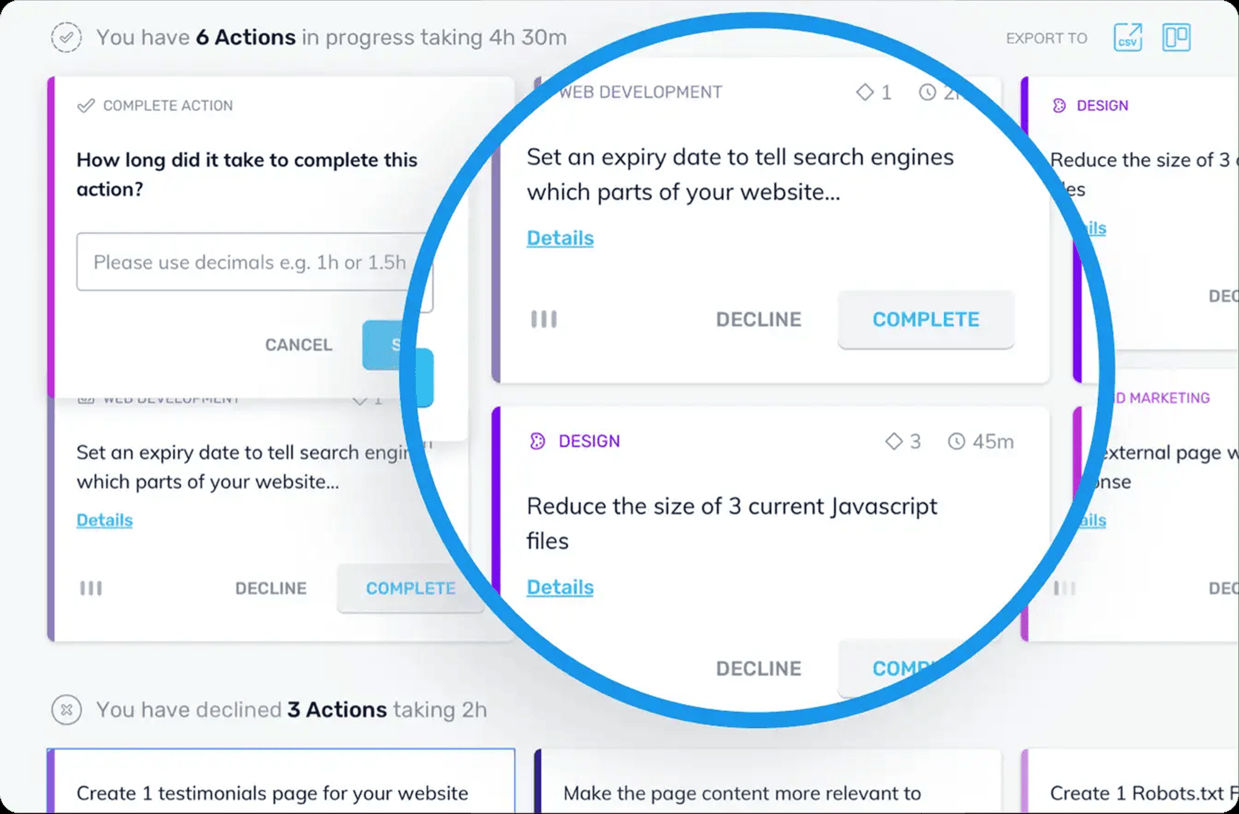 Simplify your workflow