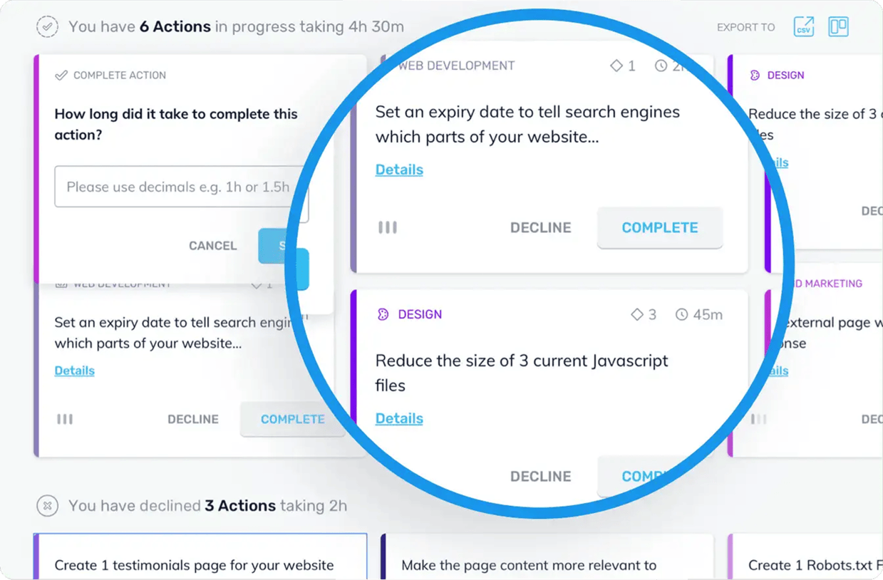 Simplify your workflow