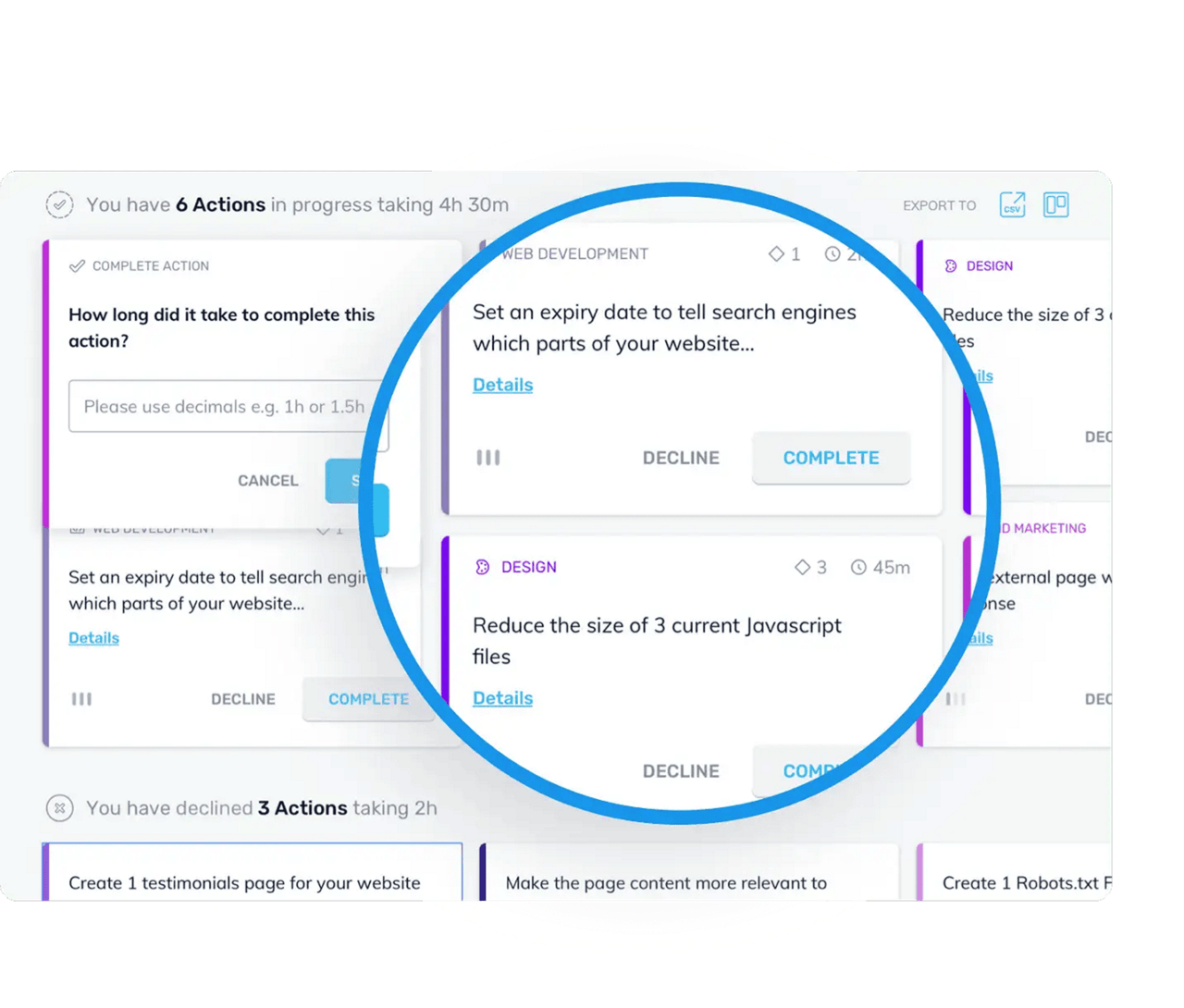 Simplify your workflow